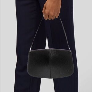 Authentic Louis Vuitton Vintage Epi Leather Demi Lune Pochette